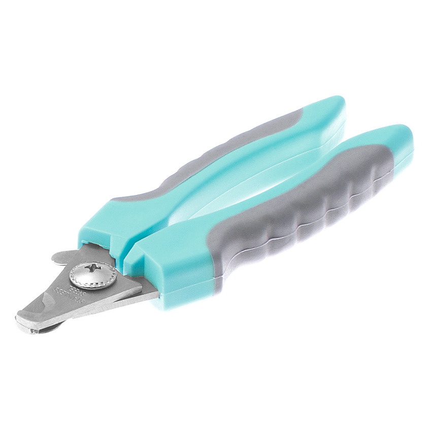 DELIGHT PET Когтерез-секатор серия AQUA средний со стопором – фото 1
