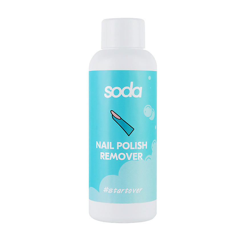 SODA Жидкость для снятия лака nail polish remover #startover 001 – фото 1