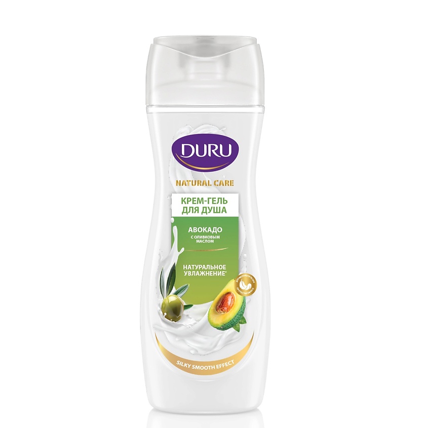 DURU Крем-гель для душа NATURAL Care с маслом Оливы – фото 2