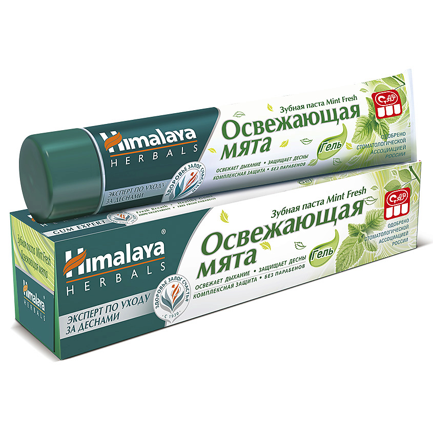 HIMALAYA SINCE 1930 Паста зубная Освежающая мята MINT FRESH – фото 2