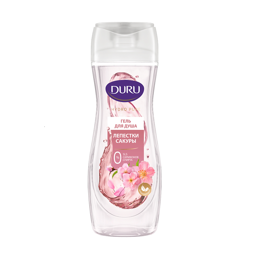 DURU Гель для душа Hydro Pure Лепестки сакуры – фото 2