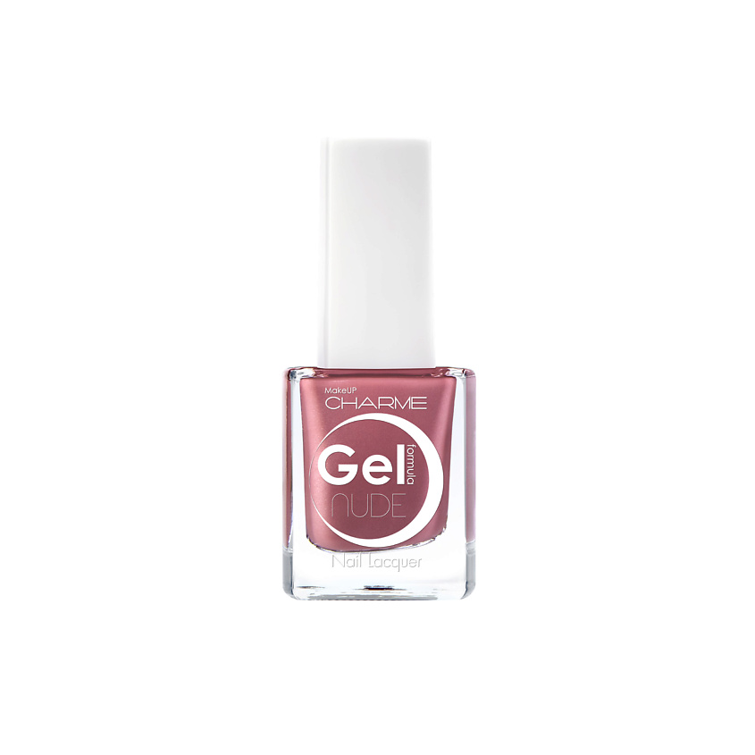 CHARME Лак для ногтей перламутровый "Gel Nude", 205 Кленовый сахар – фото 1
