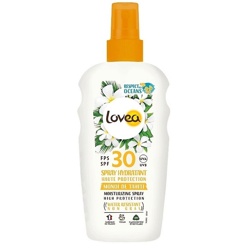 LOVEA Спрей для тела увлажняющий с SPF 30 Moisturizing Spray High Protection – фото 1