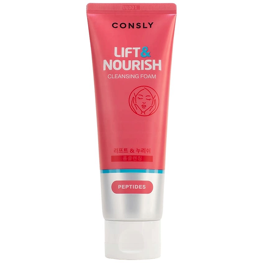 CONSLY Пенка для умывания укрепляющая с пептидами Lift & Nourish – фото 1