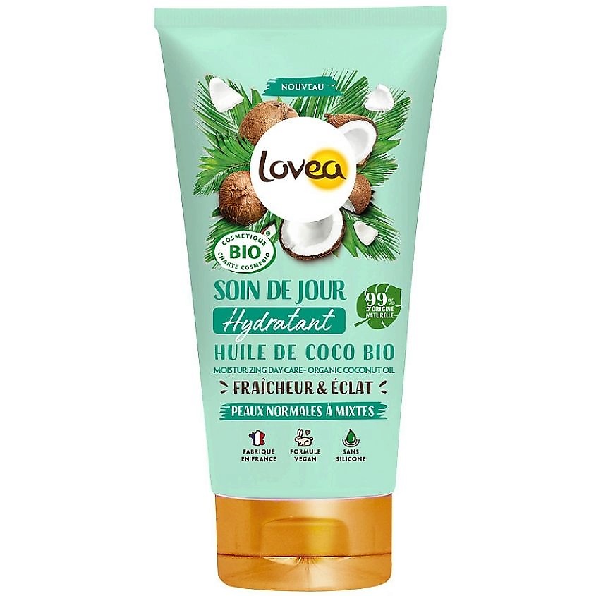 LOVEA Крем для лица c кокосовым маслом для ежедневного ухода – фото 1