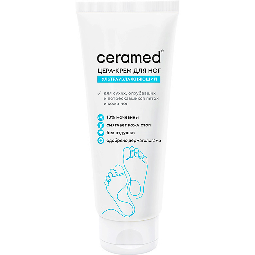 CERAMED Цера-крем тройного действия для ног ультраувлажняющий Cera Cream – фото 1
