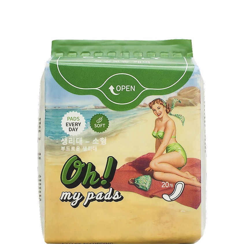 CONSLY Прокладки ежедневные гигиенические Oh! My Pads – фото 1