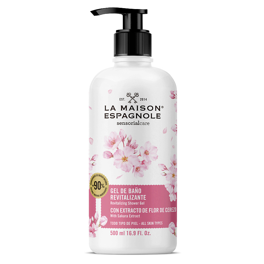 LA MAISON ESPAGNOLE Гель для душа восстанавливающий "Сакура" Sensorialcare Revitalizing Shower Gel – фото 1