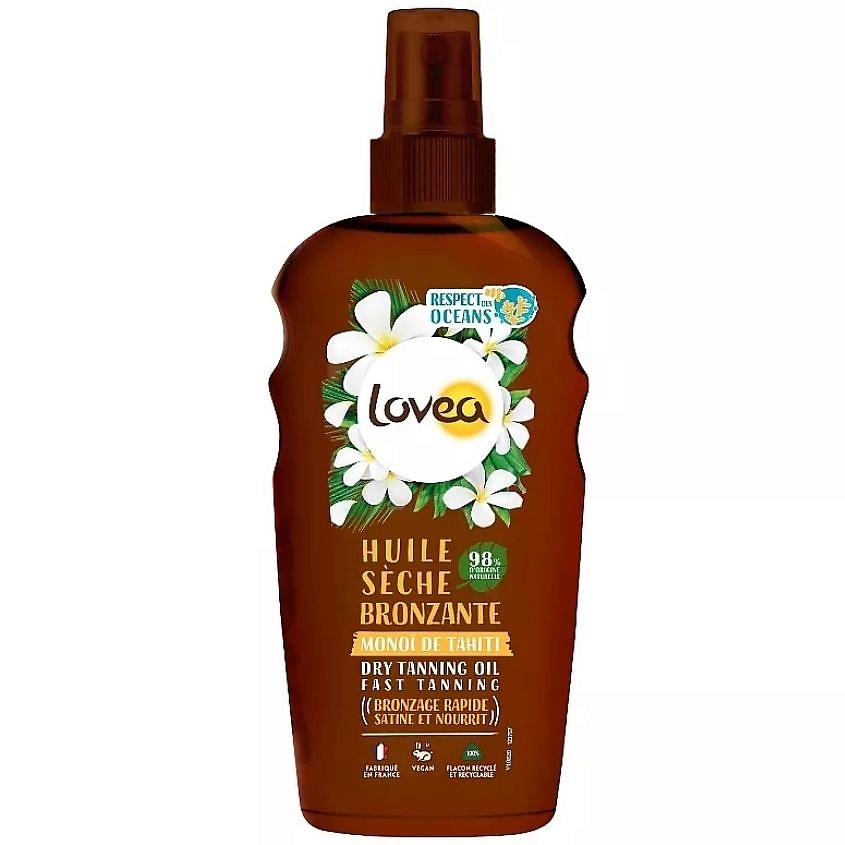 LOVEA Масло - бронзатор для тела сухое Dry Tanning Oil – фото 1