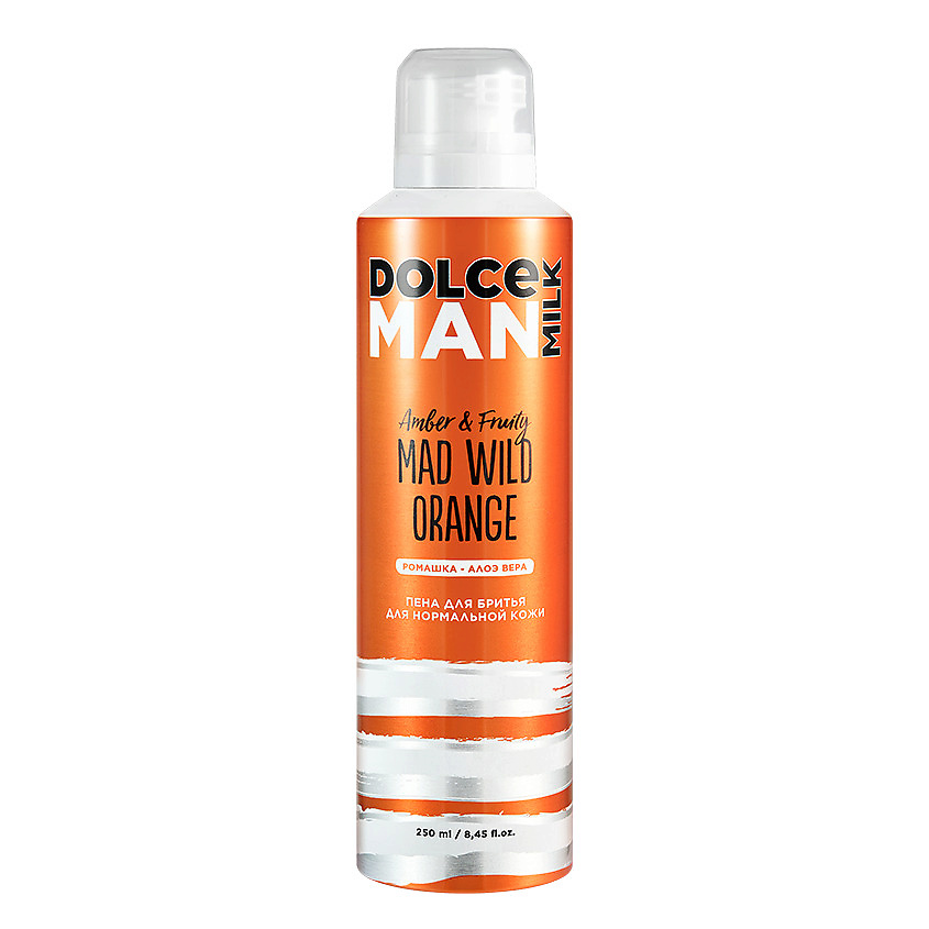 DOLCE MILK Пена для бритья для нормальной кожи Бедовый Апельсин Man – фото 1