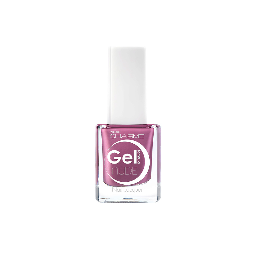 CHARME Лак для ногтей перламутровый "Gel Nude", 206 Кашемировая роза – фото 1