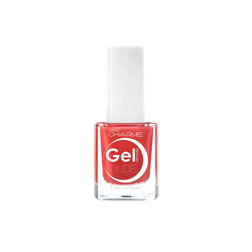 CHARME Лак для ногтей перламутровый "Gel Nude", 212 Гранатовый сироп – фото 1