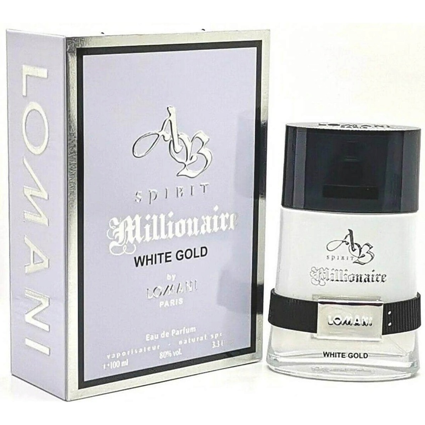 LOMANI Парфюмерная вода мужская  AB MILLIONAIRE White Gold – фото 2