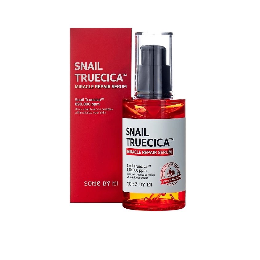 SOME BY MI Сыворотка для лица восстанавливающая с муцином улитки Snail Truecica – фото 2