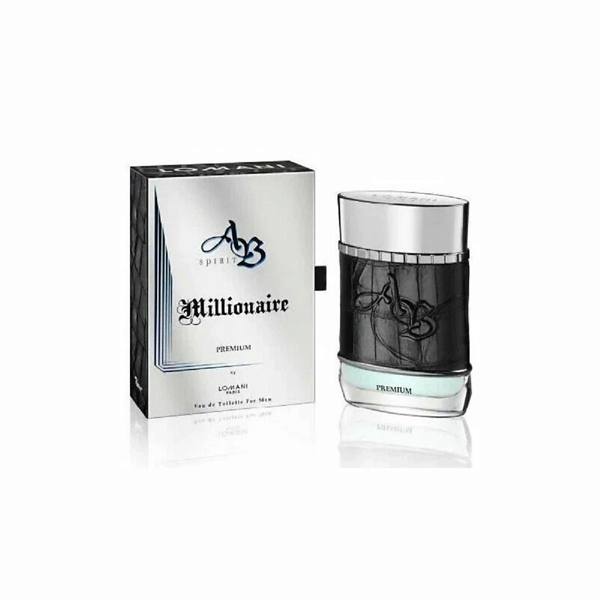 LOMANI Туалетная вода мужская  AB SPIRIT MILLIONAIRE PREMIUM – фото 2