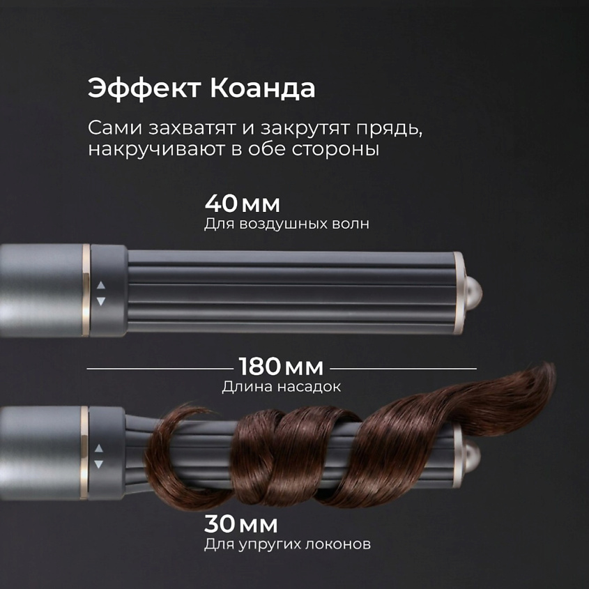 ZOFFT Профессиональный фен-стайлер для волос Essential (S300), Серый – фото 10
