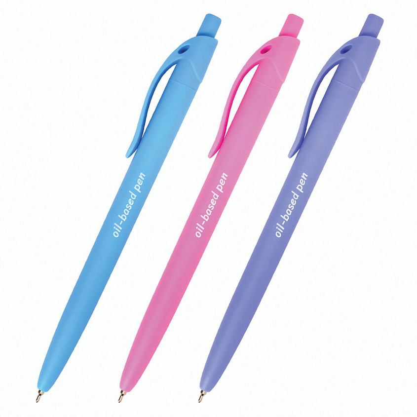 BRAUBERG Набор шариковых ручек Fruity Pastel, линия письма 0,35 мм – фото 2