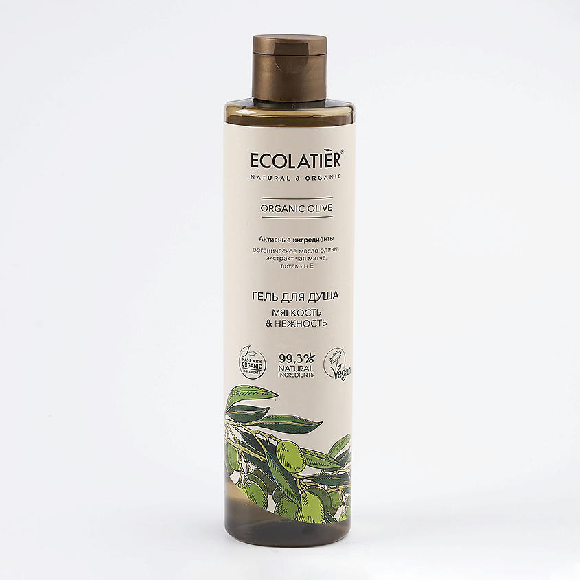 Ecolatier Гель для душа ORGANIC OLIVE Мягкость & Нежность – фото 2