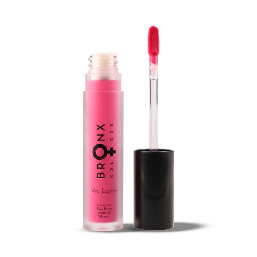 BRONX COLORS Блеск для губ Vinyl Lipglaze, Cherry Pop, 4 мл – фото 2