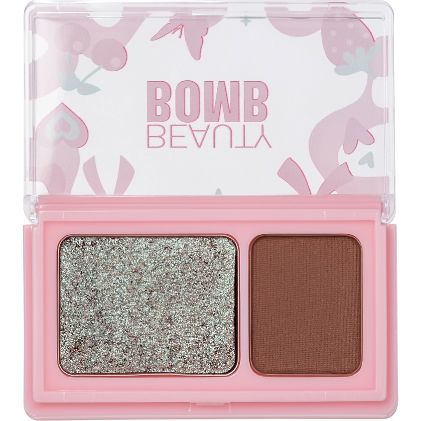 BEAUTY BOMB Палетка теней для век двойная Eyeshadow Palette – фото 6