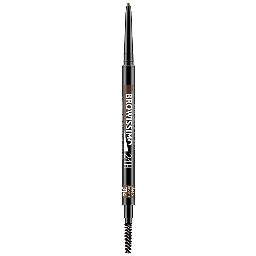 LUXVISAGE Карандаш для бровей механический Browissimo Ultra Slim Super Stay 24H, № 314 Deep Brown, 0,06 г – фото 2