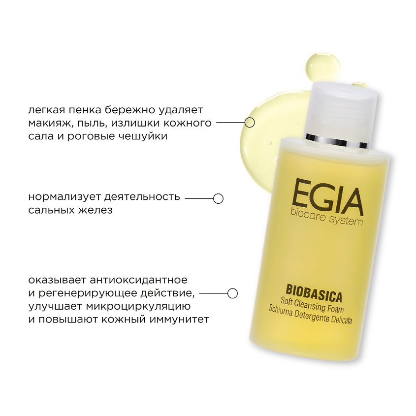 EGIA Мини-формат/ Мусс для умывания очищающий – фото 4