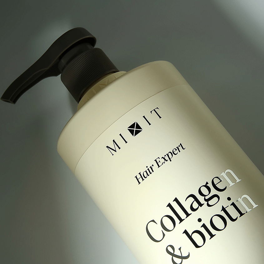 MIXIT Бальзам-ополаскиватель для волос HAIR EXPERT COLLAGEN+BIOTIN восстанавливающий – фото 4
