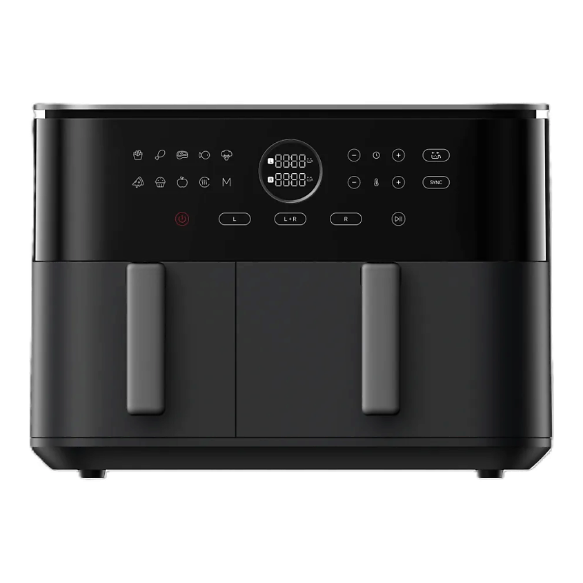 XIAOMI Аэрогриль Dual Zone Air Fryer 10L MAF-D1001 EU BHR07SGEU черный – фото 2