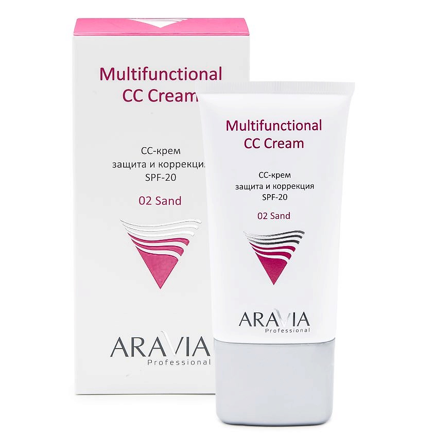 ARAVIA PROFESSIONAL СС-крем защитный SPF-20 Multifunctional CC Cream – фото 3