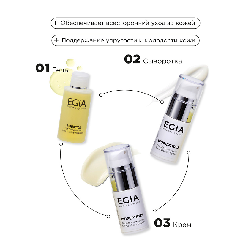 EGIA Набор миниатюр для сохранения упругости и молодости кожи – фото 4