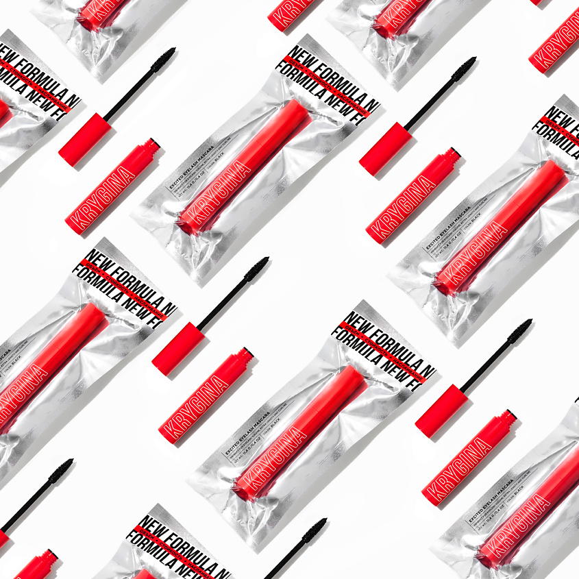 KRYGINA COSMETICS Моделирующая тушь для ресниц EXCITED EYELASH MASCARA – фото 9