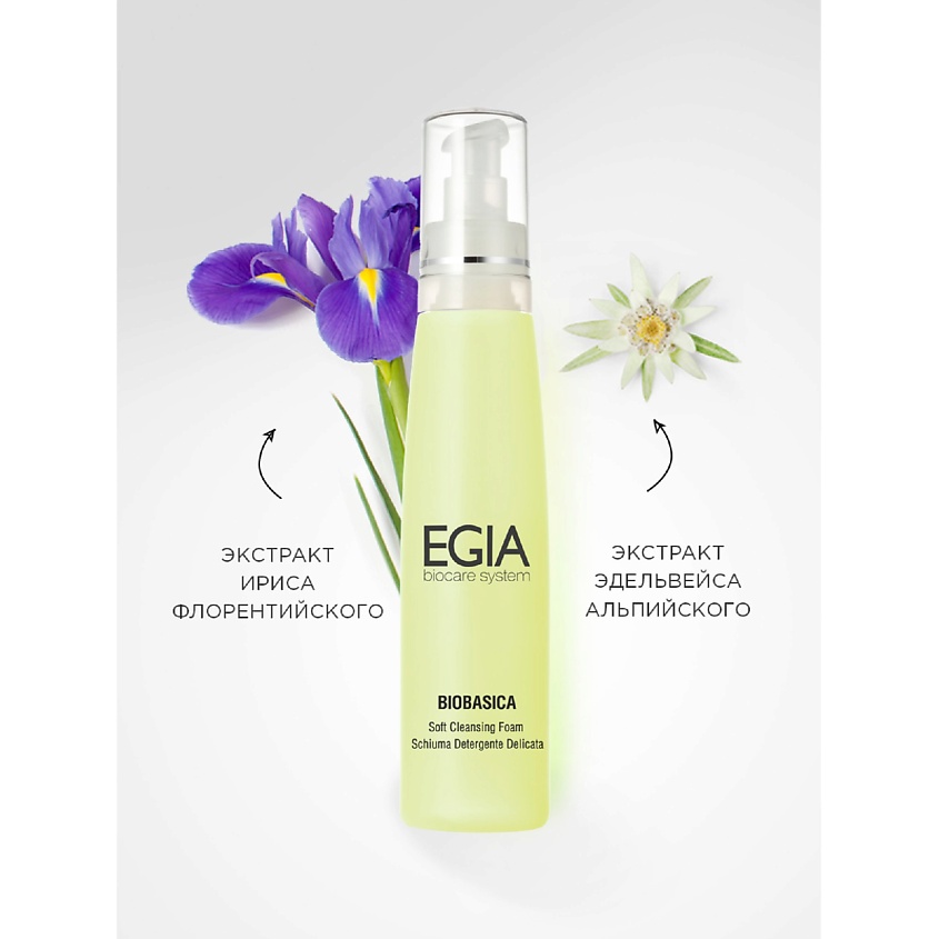 EGIA Нежная очищающая пенка-мусс Soft Cleansing Foam – фото 3