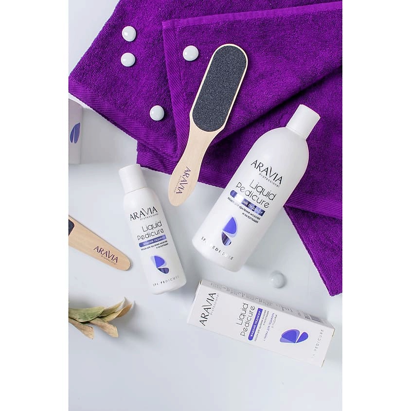 ARAVIA PROFESSIONAL Лосьон для удаления мозолей и натоптышей Spa Pedicure Liquid Pedicur – фото 10