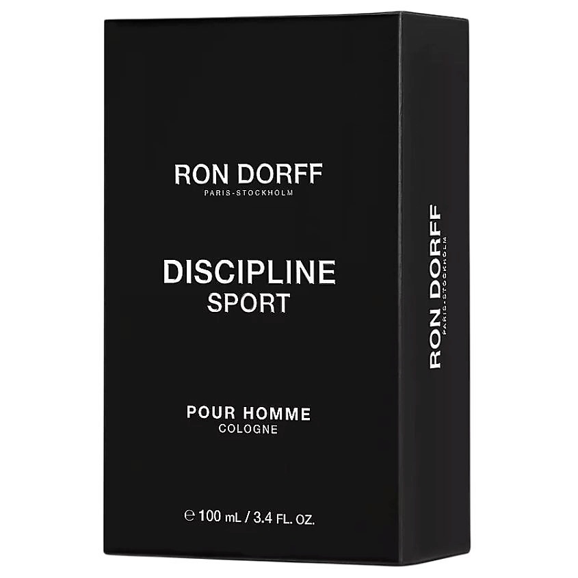 RON DORFF Discipline Sport Pour Homme, Одеколон, 100 мл – фото 3