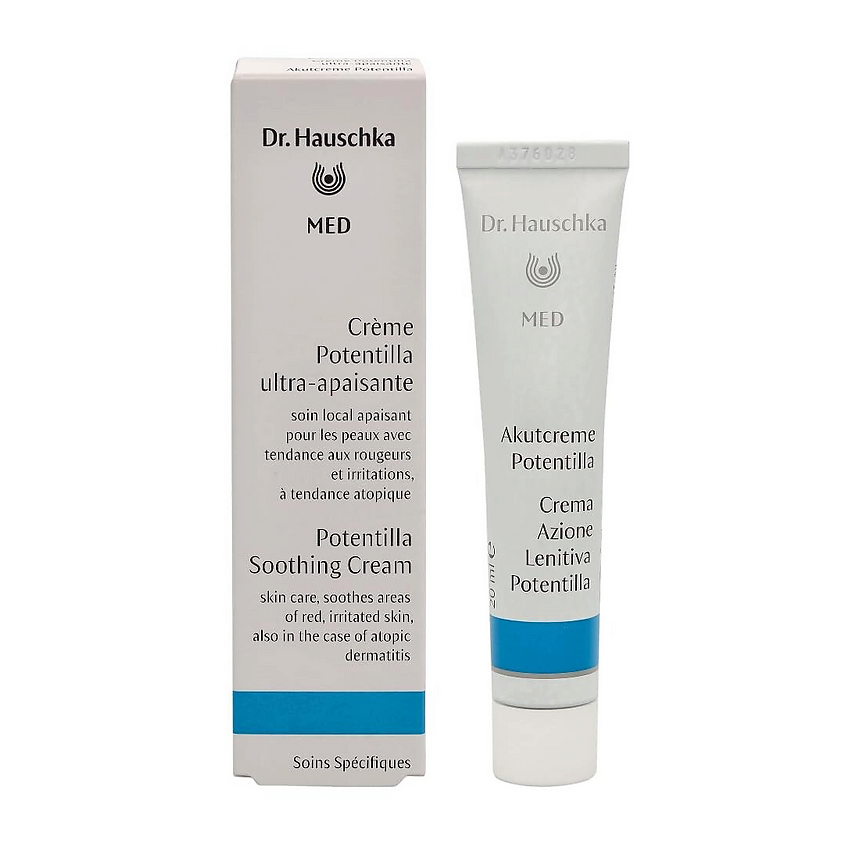 DR. HAUSCHKA Успокаивающий крем для лица и тела MED Potentilla Soothing Cream – фото 2
