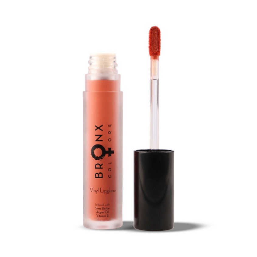 BRONX COLORS Блеск для губ Vinyl Lipglaze, Mi-Mosa, 4 мл – фото 2