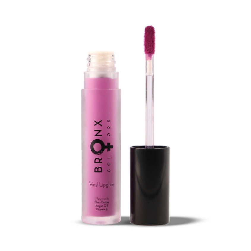 BRONX COLORS Блеск для губ Vinyl Lipglaze, Purple Rain, 4 мл – фото 2
