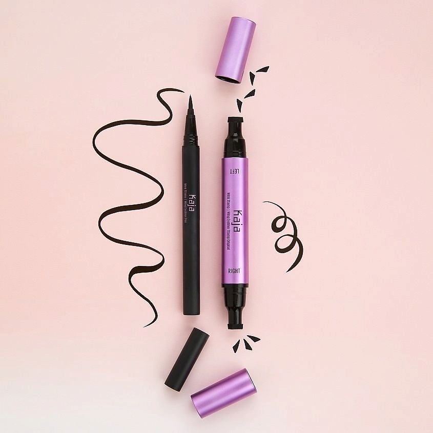 KAJA Подводка для глаз с печатью Wink stamp – фото 4