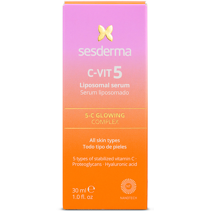 SESDERMA Сыворотка с комплексом витамина С (5 типов) C-VIT – фото 2