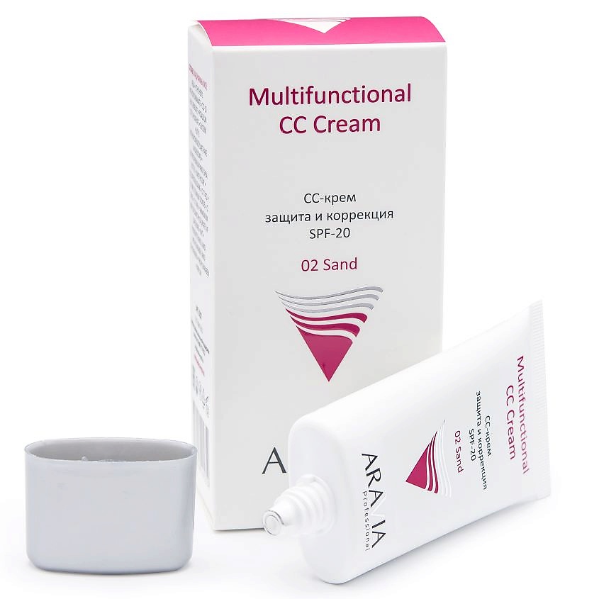 ARAVIA PROFESSIONAL СС-крем защитный SPF-20 Multifunctional CC Cream – фото 5
