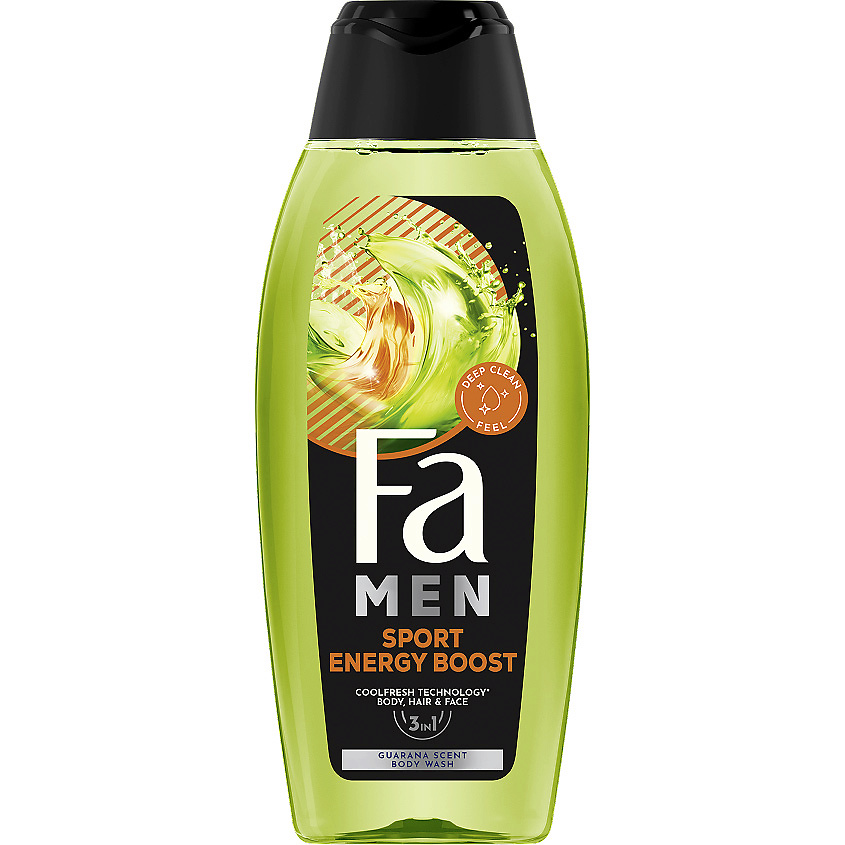 FA Гель для душа мужской Энергетический заряд Sport Energy Boost Men – фото 2