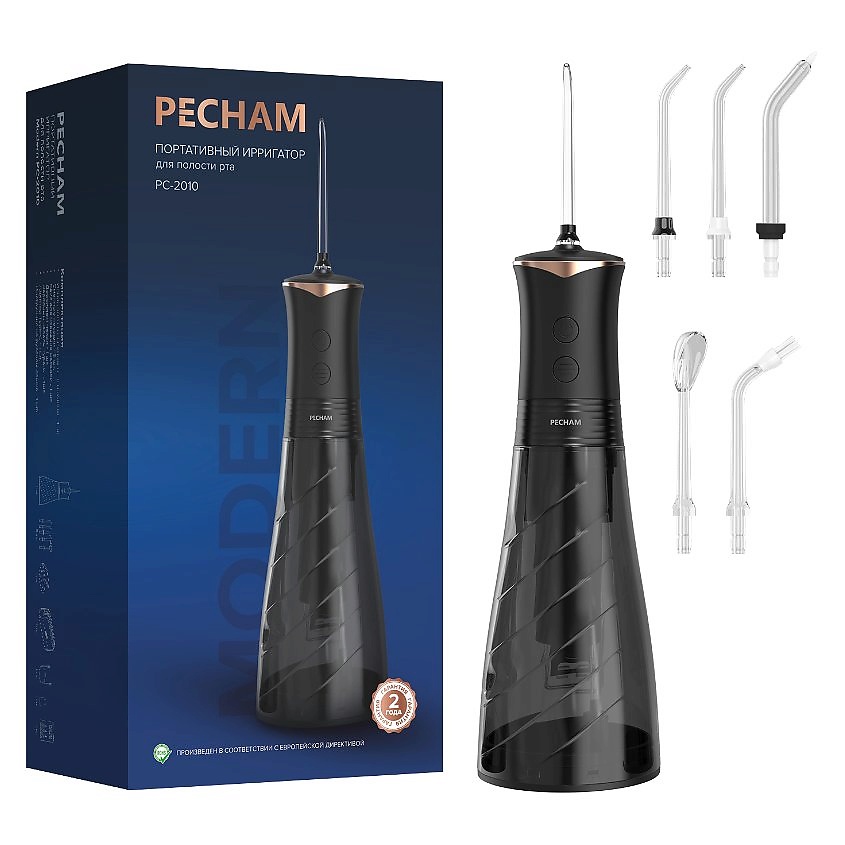 PECHAM Портативный ирригатор для полости рта MODERN PC-2010 для зубов – фото 2