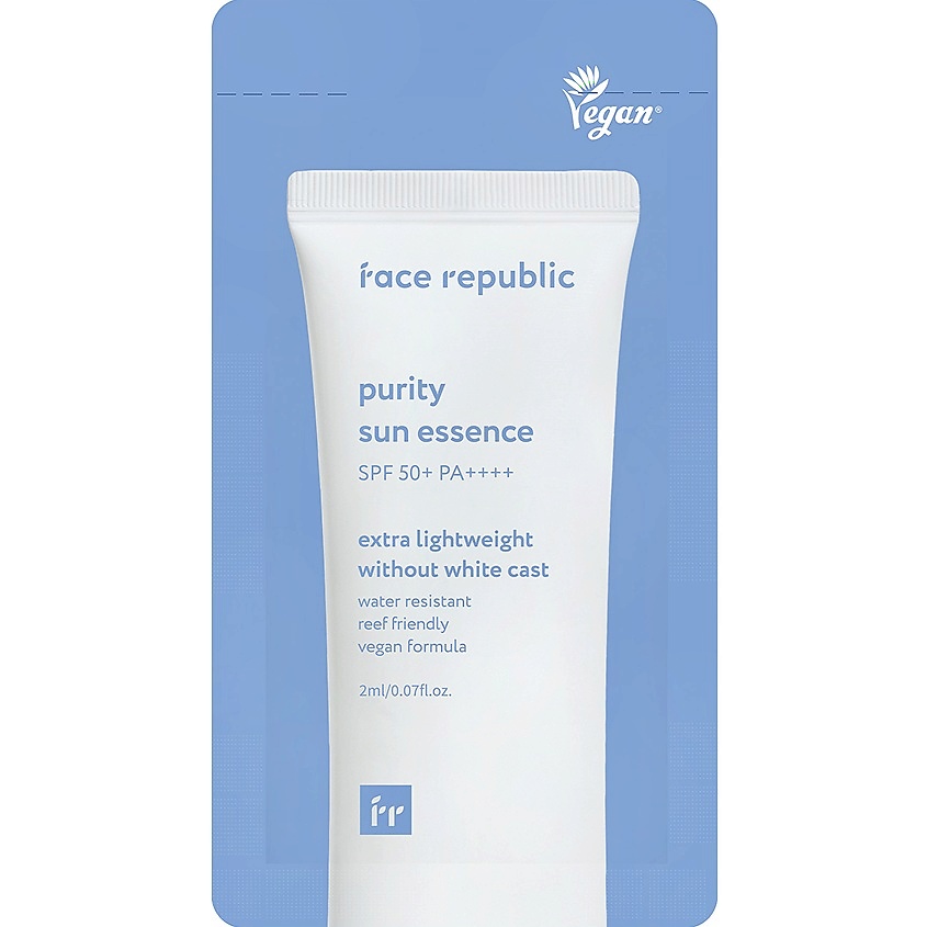 FACE REPUBLIC Эссенция для лица солнцезащитная успокаивающая SPF50+ PA++++ Purity sun essence – фото 1