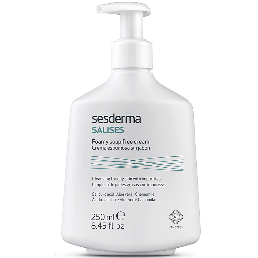 SESDERMA Крем пенящийся для умывания для лица и тела Salises – фото 1