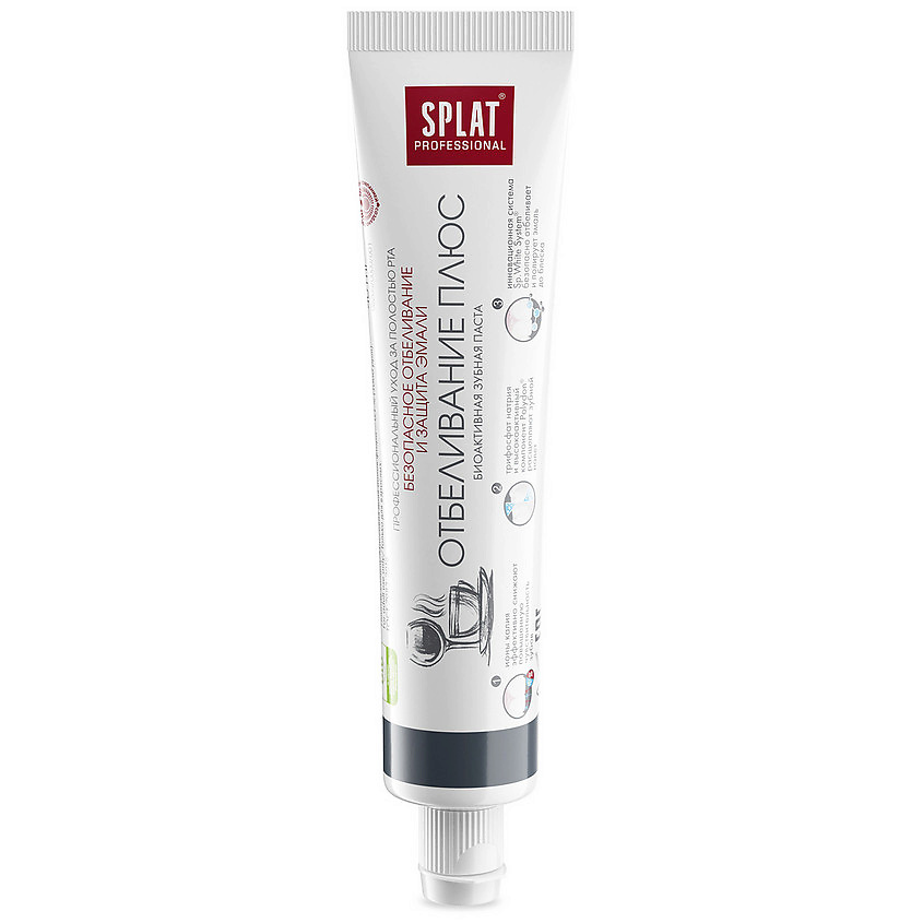 SPLAT Зубная паста "Отбеливание Плюс" Professional White Plus – фото 1