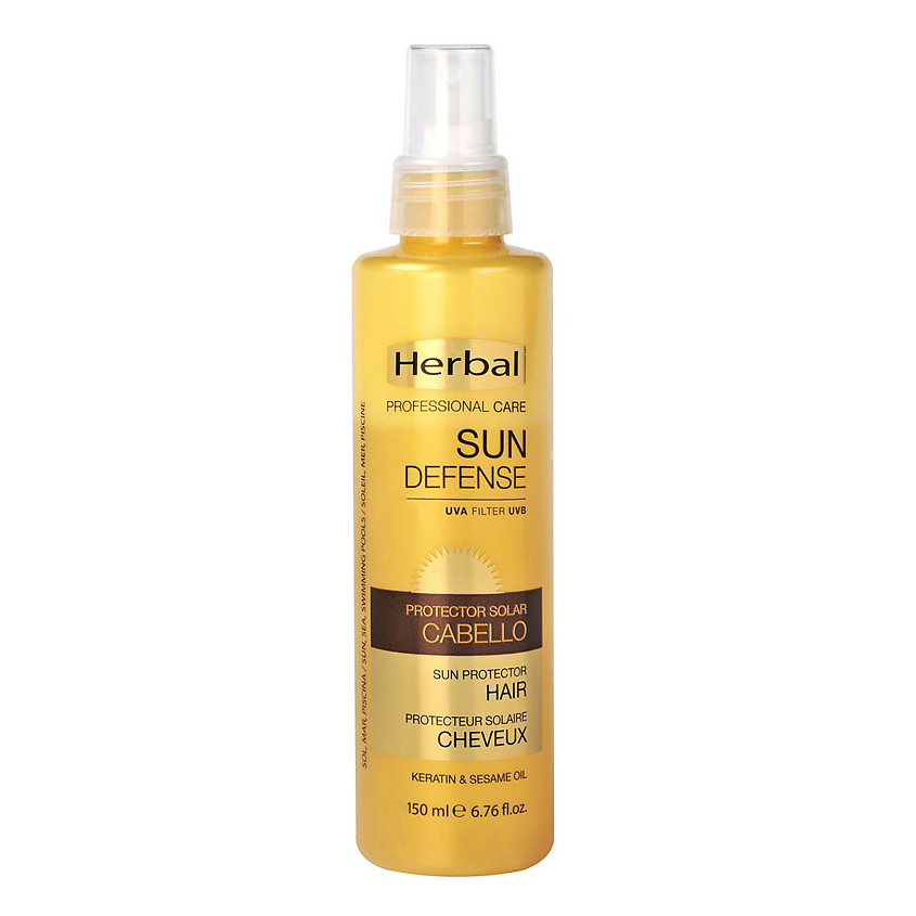 HERBAL Кондиционер-спрей солнцезащитный с маслом кунжута Professional Care Sun Defense – фото 2
