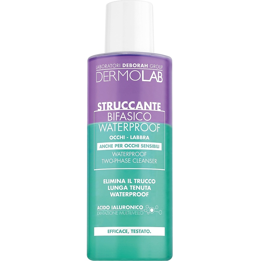 DEBORAH Средство для снятия водостойкого макияжа Dermolab Waterproof Two-Phase Cleanser – фото 1