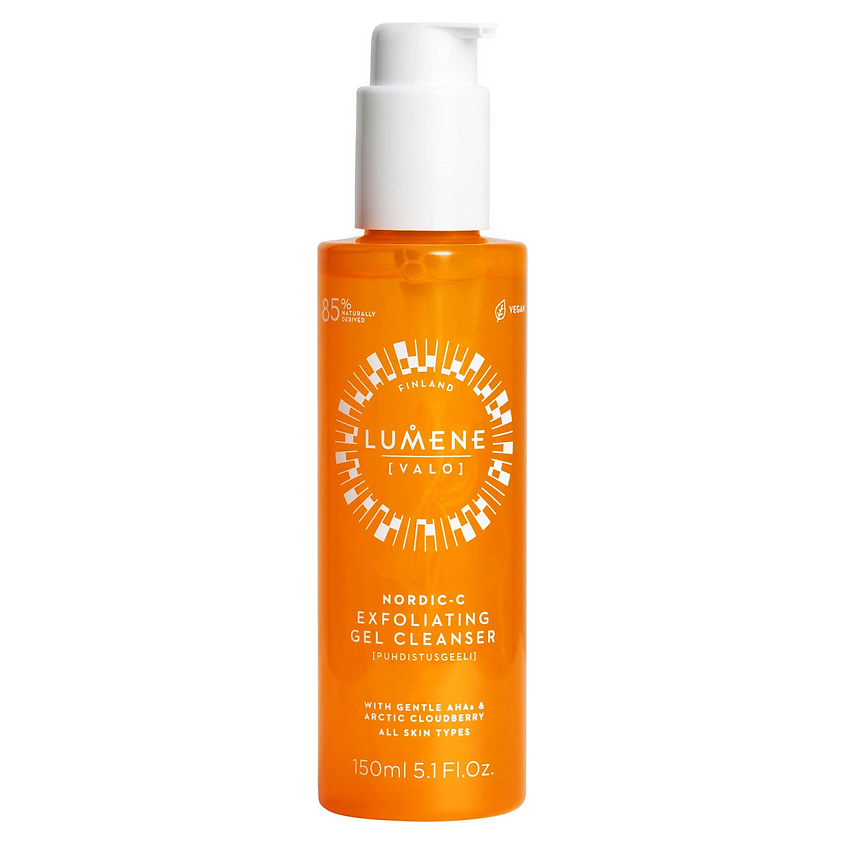 LUMENE Отшелушивающий гель для умывания Nordic-C Exfoliating Gel Cleanser – фото 1