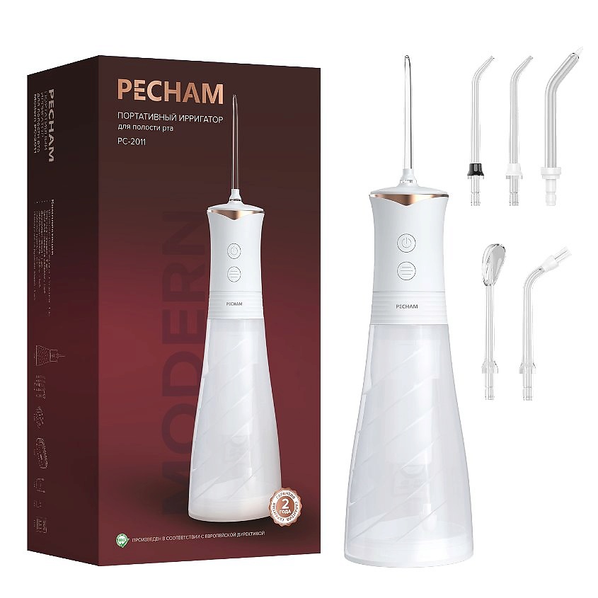 PECHAM Портативный ирригатор для полости рта MODERN PC-2011 для зубов – фото 2