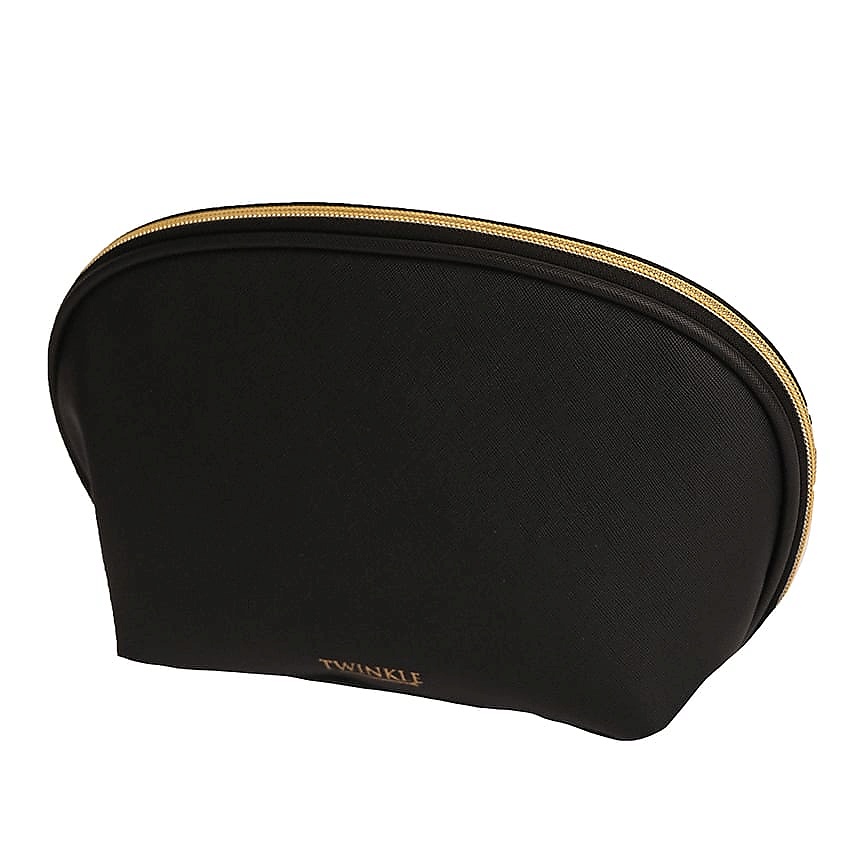 TWINKLE Косметичка Saffiano Black Medium – фото 2